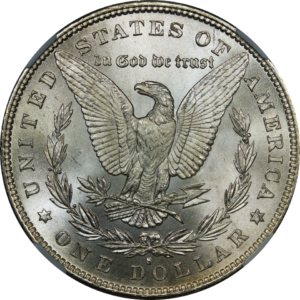 Morgan Silver Dollar reverse